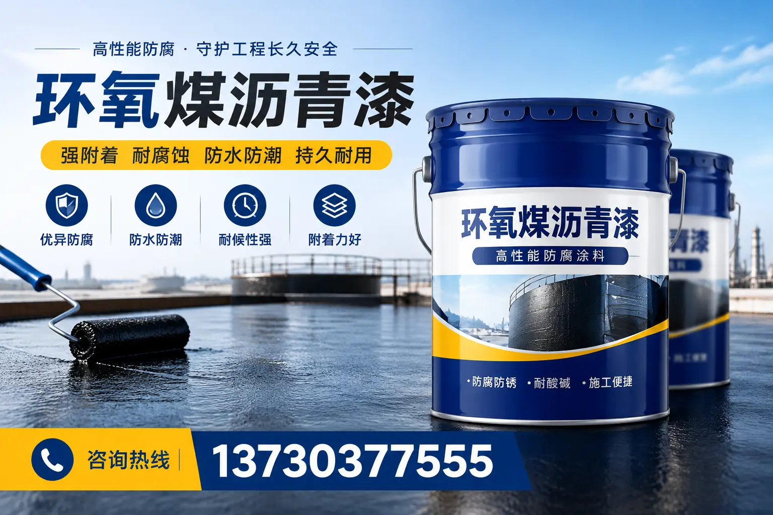 如何判断环氧煤沥青漆的质量?周村消费者指南